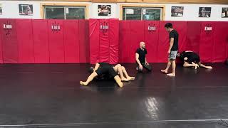 Grappling Training “Pro MMA fighter from Korea rolling with Russian Combat Sambo Champion” at K Dojo