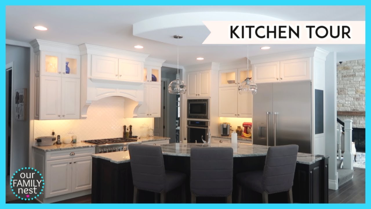 KITCHEN TOUR - WHAT'S IN MY CABINETS & ORGANIZATION - YouTube