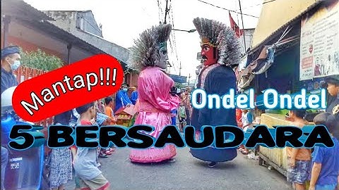 Ondel Ondel 5 Bersaudara 👍👍