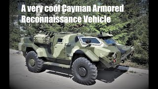 The Cayman is a new Belarus-made 4×4 armoured