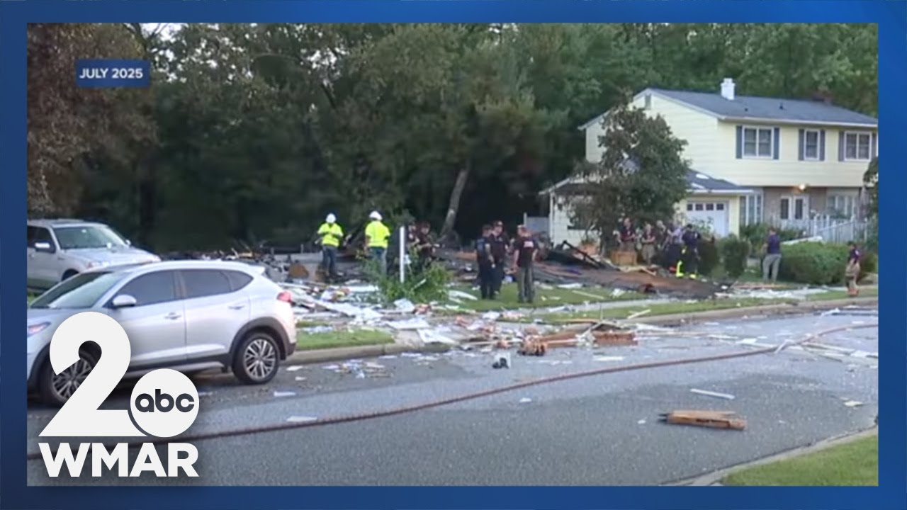 Neighbors react to home explosion arson arrest - YouTube