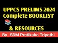 Uppcs prelims complete booklist  resources      uppcs2024prelims