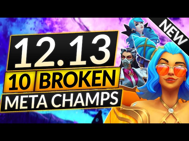 Best champions to play in LoL Patch 12.13 based on win rates