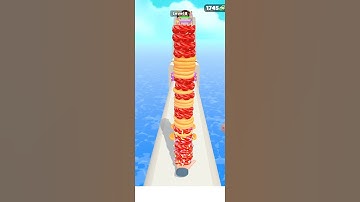 Pancake Run! 🔴🟢🟡 MAX LEVELS!! All Levels Gameplay Walkthrough Android, iOS BIG UPDATE!!! #shorts