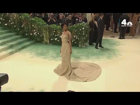 Tyla stuns at the 2024 Met Gala | NBC New York