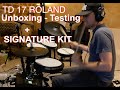 Roland TD-17 kvx - Unboxing-Testing - Damien Schmitt [Official Video]