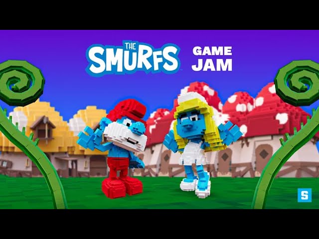 The Smurfs Game Jam. Time to smurf some games!, by The Sandbox