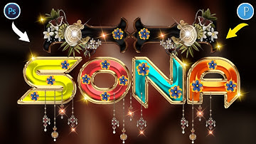 How To Make Glass Font Editing Name On Pixellab Ps Cc Touch Step By Step Tutorial | Zarraq Creation