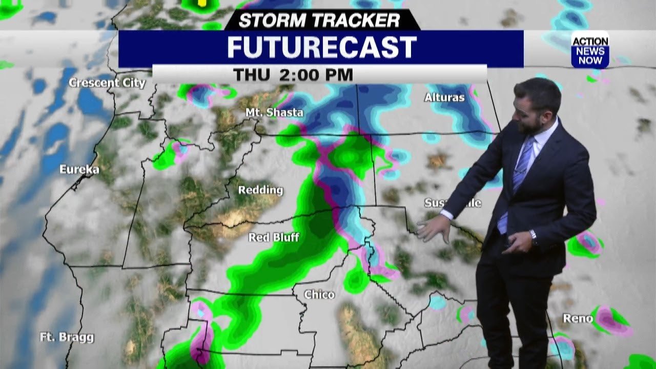 Storm Tracker Forecast: Rain & snow showers return Thursday - YouTube