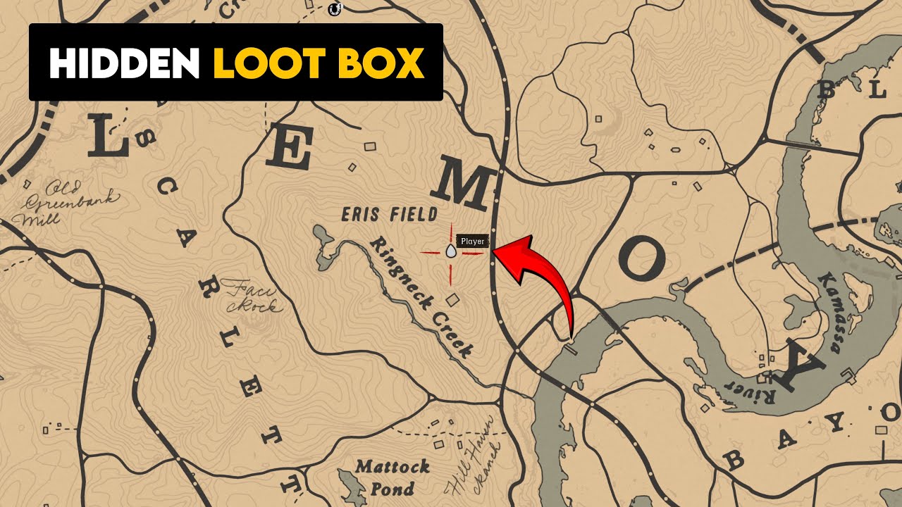 Don't miss these hidden loot box - RDR2 - YouTube