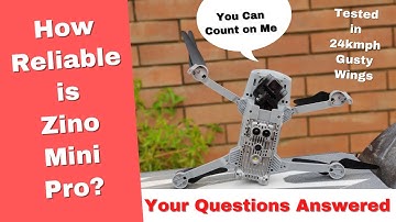 Hubsan Zino Mini Pro Requested RTH and Waypoint Tests in Gusty Winds