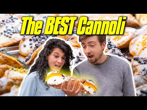 Searching for Sicily's BEST CANNOLI