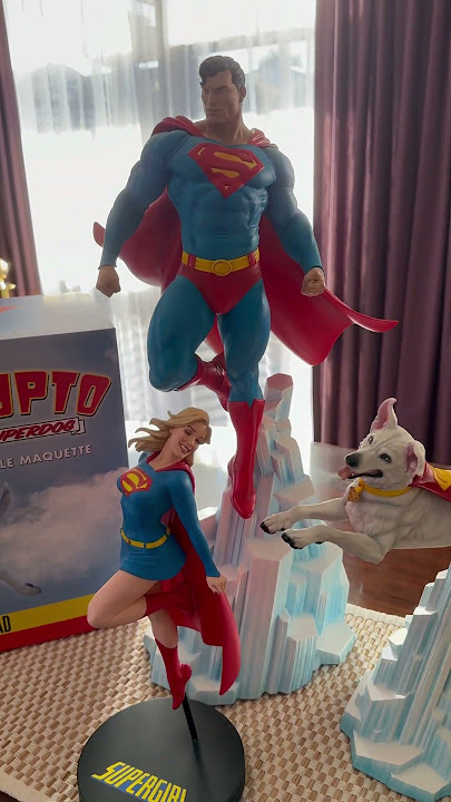 Krypto the Surperdog with his fam #superman #supergirl #dc #comics #movie