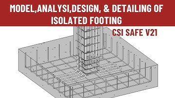 Mastering Isolated footing: Modeling, Analysis , Design, and Detailing |civil engineering|