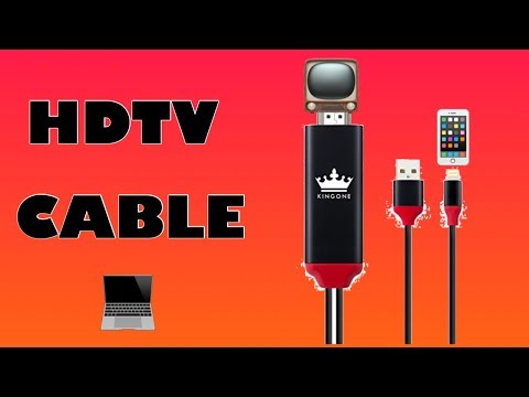 KINGONE 6ft 1080P Lightning to HDMI Cable ( Review/Setup )