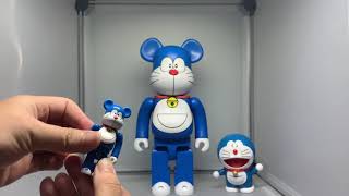 Doraemon bearbrick unboxing
