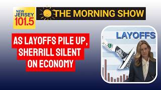 As layoffs pile up, Sherrill silent on economy.