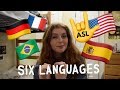 19-Year-Old Polyglot : Language Hopping Challenge Pt. 2! 🌎🇺🇸🇪🇸🇫🇷🇩🇪🇧🇷🤟 Elysse DaVega