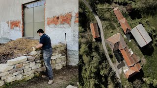 #35 Fixing the vault, dry stone walling & clearing out the cantina - Renovating in Italy