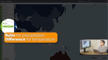 Lesson 2-2: Generating data from ClimoCast - Map mode