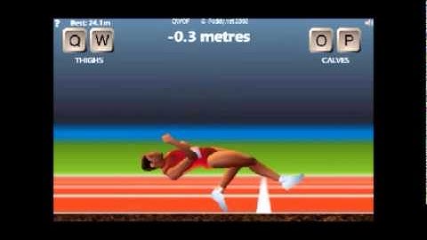 How to get a good score in FODDY QWOP