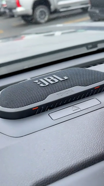 Toyota Tacoma 2024 with JBL Portable Bluetooth Speakers