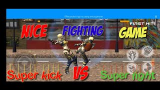 SuperFighters-Street Fighting GAME Twins fighter Level:1 Android gameplay Best match😍😍😍😍👈👈👈....... screenshot 1