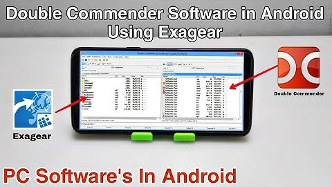 How to Install & Run Double Commender Software in Android Phone Using Exagear Windows Emulator