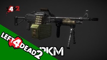 [L4D2] Custom Weapon: RE8 Village Degtyaryov PKM