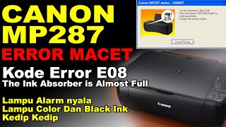 Canon Printer Mp 237 Reset black catridge