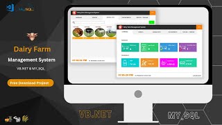 Milk Dairy Management System In VB.NET With Source Code | Source Code & Projects screenshot 3