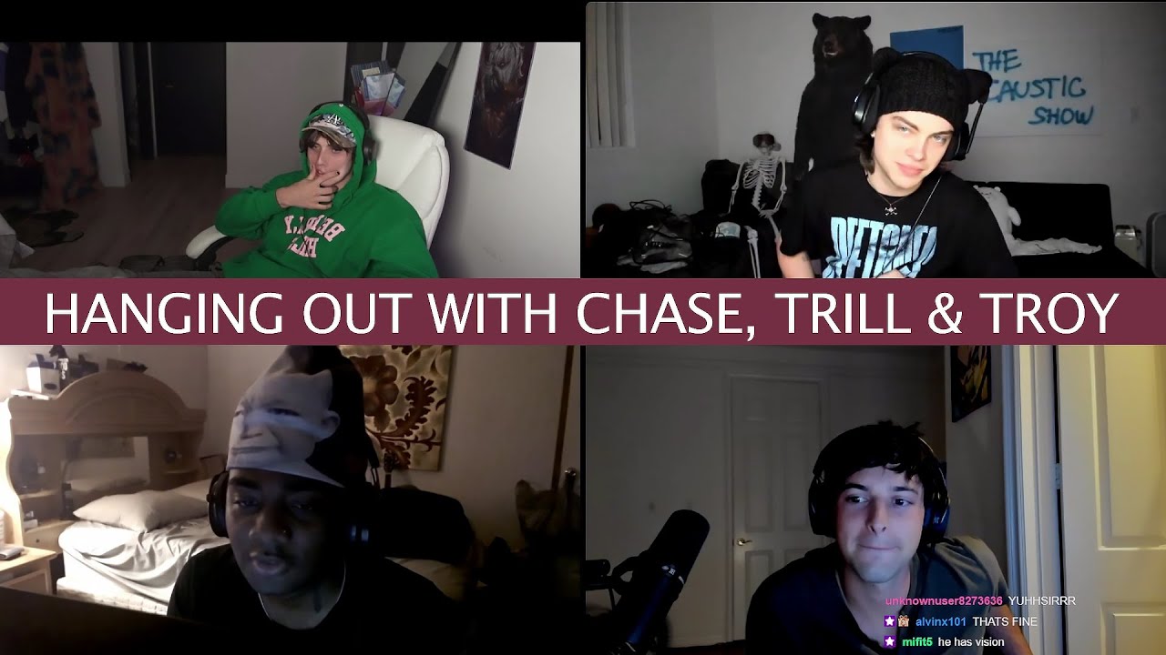 Carrington Full Live | Hanging out with Chase Keith, Troy Zarbruh & Trill