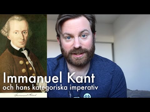 Video: Det kategoriske imperativ er hovedkategorien i Kants etik