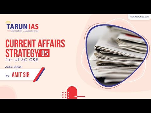 UPSC Current Affairs (5) by Amit Sir In English | Live Streaming | Tarun IAS