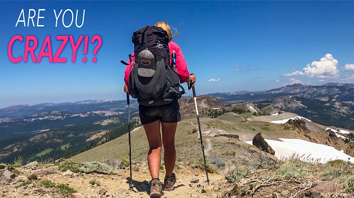 Show This To Your Friends + Family If You Are Planning A LONG-DISTANCE Backpacking Trip or THRU-HIKE
