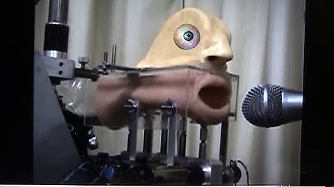 "MOTORMOUTH" Robot Imitates Human Speech!