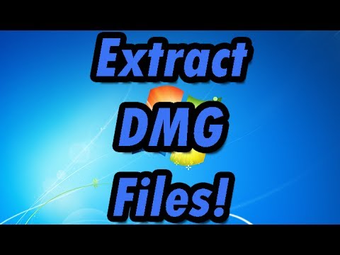 How to extract dmg file