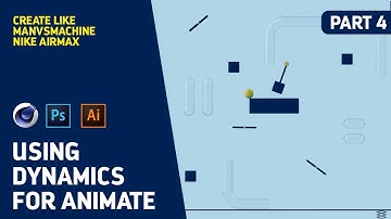 C4D Tutorial - Using dynamics to animate looping engine | PART 4