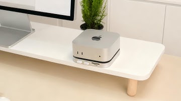 PULWTOP Mac mini M4 hub with M.2 SSD Enclosure, 4K 60Hz HDMI - No Wifi issues