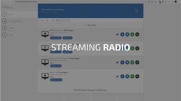 How to use Streaming Radio in your Digital Signage Content