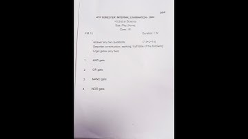 +3 4th semester physics hons internal question || Core-10 || Utkal university #viral