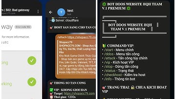 Share Tool Bot Telegram Ddos Website Mới Nhất 2025 