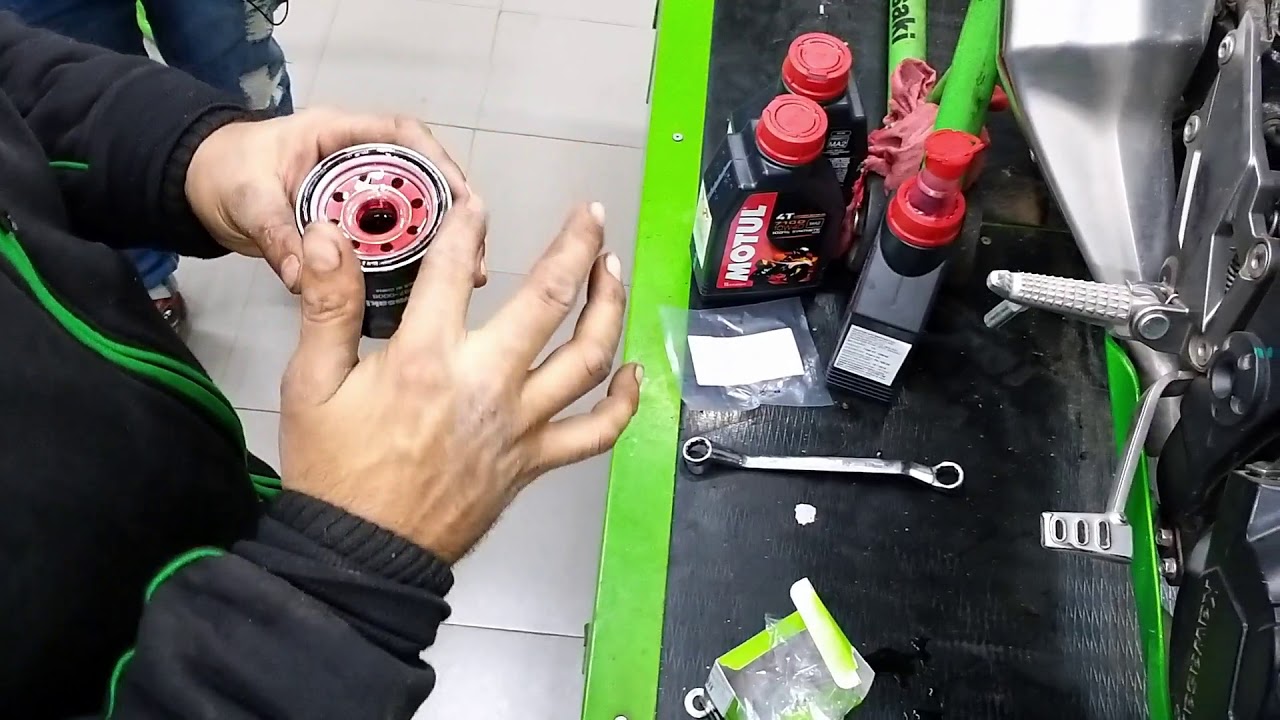 kawasaki Ninja 300 Service vlog YouTube