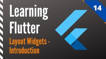 Learning Flutter, Part 14, Layout Widgets-Introduction