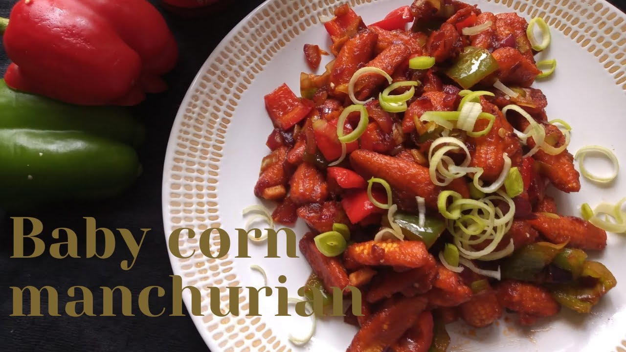 Baby corn manchurian in tamil with english subtitle ll ...