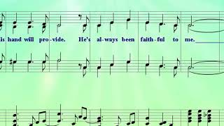 He's Always Been Faithful SATB - Accompaniment chords