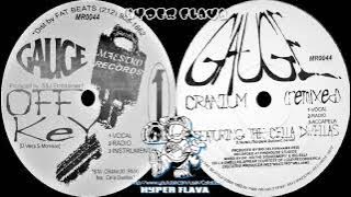 Gauge (The Mental Murdarah) - Off Key / Cranium (Remix) (Full Vinyl, 12') (1997)