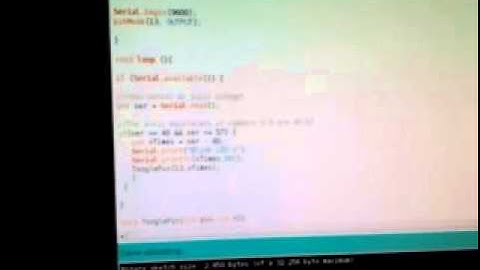 beagleboard XM-Arduino Uno blinking led process 2