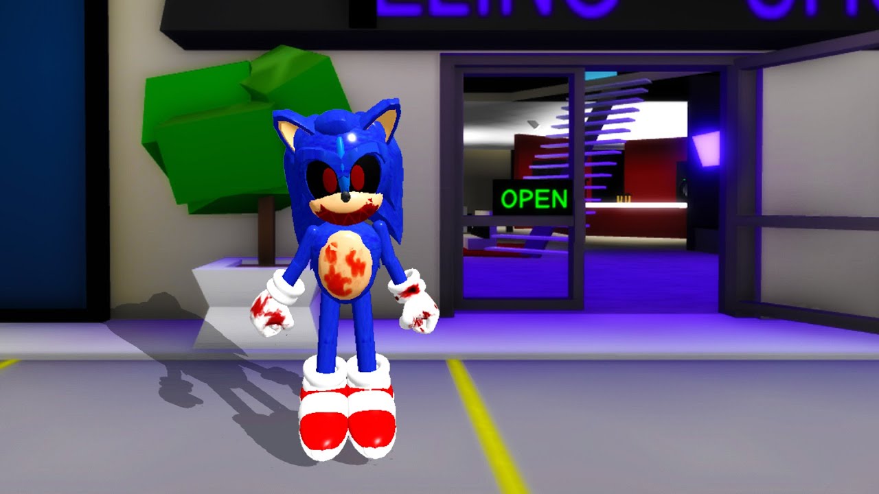 We Found Sonic Exe In Roblox Brookhaven Rp Nghenhachay Net - sonic head roblox