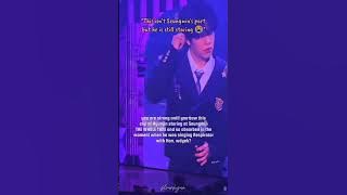 Hyunjin couldn’t take his eyes off Seungmin during RESPIRATOR performance! WDYEK?